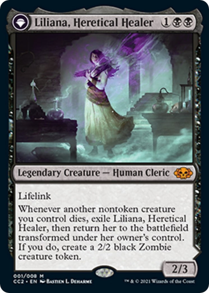 Image for Liliana, Heretical Healer (1) [Commander Collection: Black]