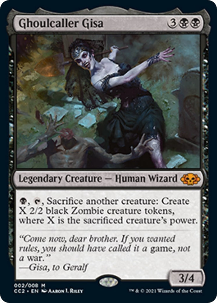 Image for Ghoulcaller Gisa (2) [Commander Collection: Black]