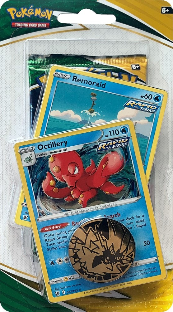 Image for Evolving Skies Single Pack Blister [Octillery] [SWSH07: Evolving Skies]
