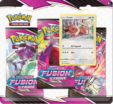 Image for Fusion Strike 3 Pack Blister [Eevee] [SWSH08: Fusion Strike]