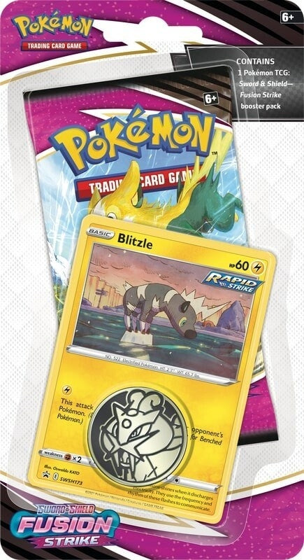 Image for Fusion Strike Single Pack Blister [Blitzle] [SWSH08: Fusion Strike]