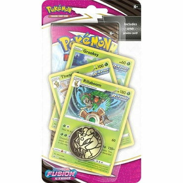 Image for Fusion Strike Premium Checklane Blister [Rillaboom] [SWSH08: Fusion Strike]