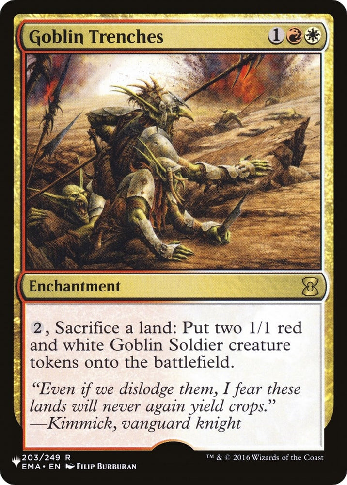 Image for Goblin Trenches (203) [The List Reprints]