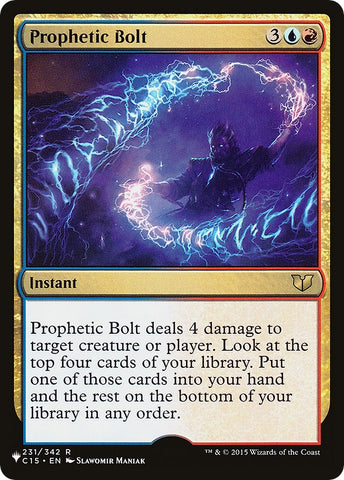 Image for Prophetic Bolt (231) [The List Reprints]