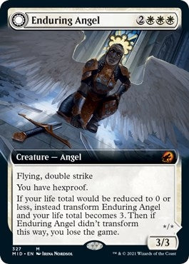 Image for Enduring Angel (Extended Art) (327) [Innistrad: Midnight Hunt]
