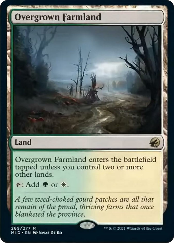 Image for Overgrown Farmland (265) [Innistrad: Midnight Hunt]