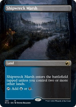 Image for Shipwreck Marsh (Borderless) (285) [Innistrad: Midnight Hunt]