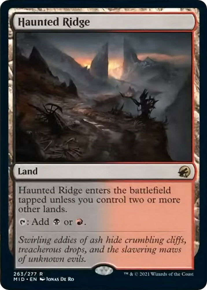 Image for Haunted Ridge (263) [Innistrad: Midnight Hunt]