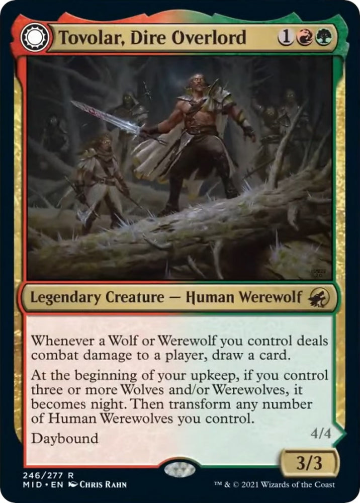 Image for Tovolar, Dire Overlord (246) [Innistrad: Midnight Hunt]