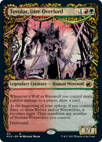 Image for Tovolar, Dire Overlord (Showcase) (311) [Innistrad: Midnight Hunt]
