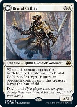 Image for Brutal Cathar (7) [Innistrad: Midnight Hunt]