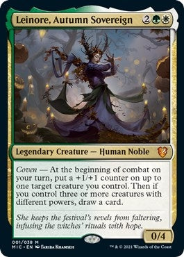 Image for Leinore, Autumn Sovereign (1) [Commander: Innistrad: Midnight Hunt]