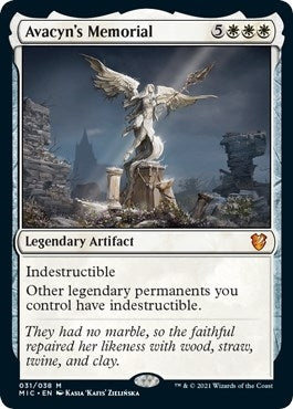 Image for Avacyn's Memorial (31) [Commander: Innistrad: Midnight Hunt]