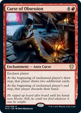 Image for Curse of Obsession (35) [Commander: Innistrad: Midnight Hunt]
