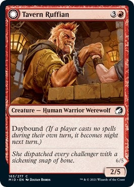 Image for Tavern Ruffian (163) [Innistrad: Midnight Hunt]