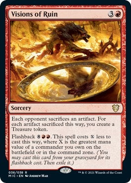 Image for Visions of Ruin (36) [Commander: Innistrad: Midnight Hunt]