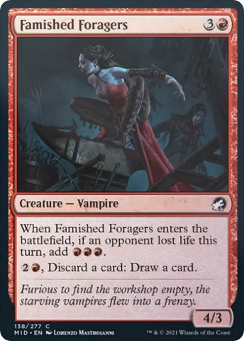 Image for Famished Foragers (138) [Innistrad: Midnight Hunt]