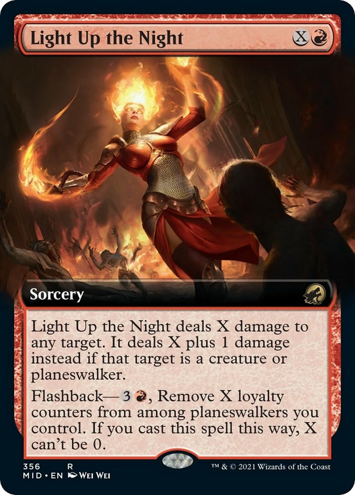 Image for Light Up the Night (Extended Art) (356) [Innistrad: Midnight Hunt]