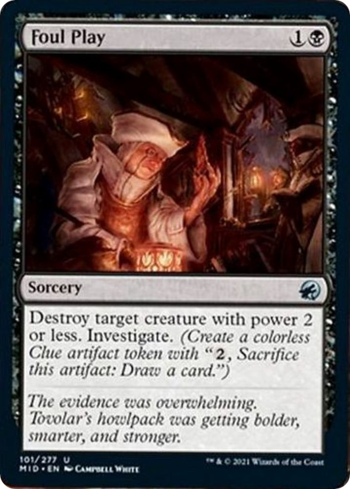 Image for Foul Play (101) [Innistrad: Midnight Hunt]