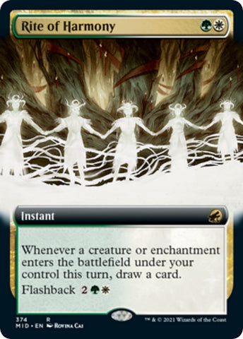 Image for Rite of Harmony (Extended Art) (374) [Innistrad: Midnight Hunt]