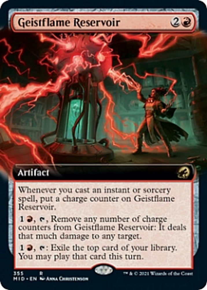 Image for Geistflame Reservoir (Extended Art) (355) [Innistrad: Midnight Hunt]