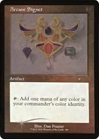 Image for Arcane Signet (589) (Foil Etched) (589) [Secret Lair Drop Series]