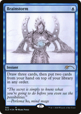 Image for Brainstorm (582) (Sketch Showcase) (582) [Secret Lair Drop Series]