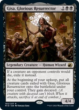 Image for Gisa, Glorious Resurrector (103) [Innistrad: Midnight Hunt]