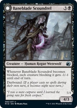 Image for Baneblade Scoundrel (85) [Innistrad: Midnight Hunt]
