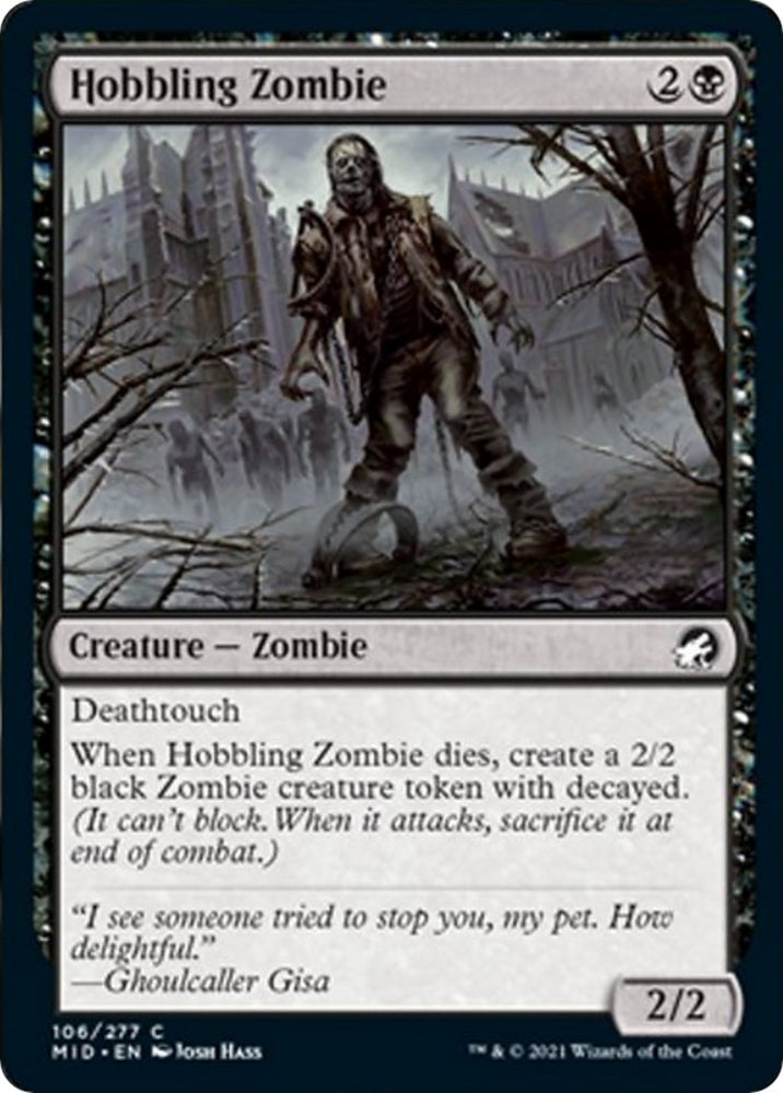 Image for Hobbling Zombie (106) [Innistrad: Midnight Hunt]