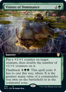 Image for Visions of Dominance (Extended Art) (75) [Commander: Innistrad: Midnight Hunt]