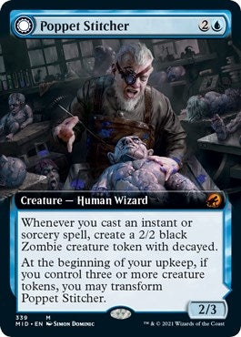 Image for Poppet Stitcher (Extended Art) (339) [Innistrad: Midnight Hunt]