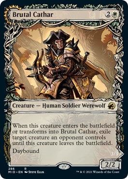 Image for Brutal Cathar (Showcase) (286) [Innistrad: Midnight Hunt]