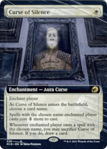 Image for Curse of Silence (Extended Art) (326) [Innistrad: Midnight Hunt]