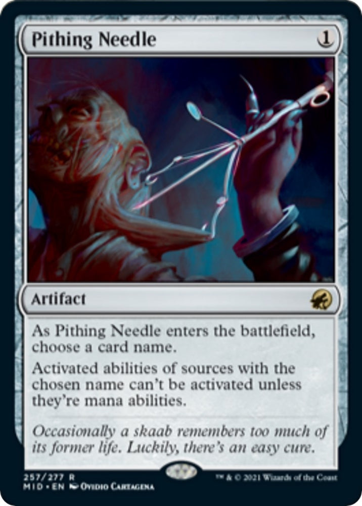 Image for Pithing Needle (257) [Innistrad: Midnight Hunt]
