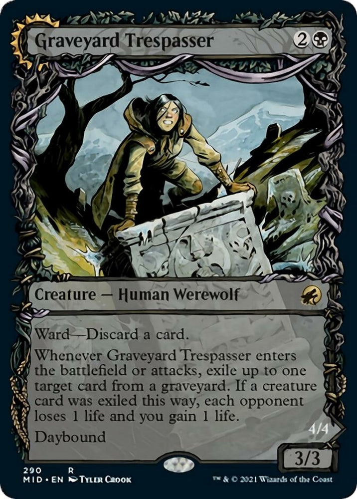 Image for Graveyard Trespasser (Showcase) (290) [Innistrad: Midnight Hunt]