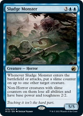 Image for Sludge Monster (76) [Innistrad: Midnight Hunt]
