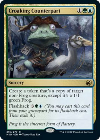 Image for Croaking Counterpart (215) [Innistrad: Midnight Hunt]