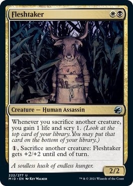 Image for Fleshtaker (222) [Innistrad: Midnight Hunt]
