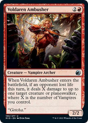 Image for Voldaren Ambusher (166) [Innistrad: Midnight Hunt]
