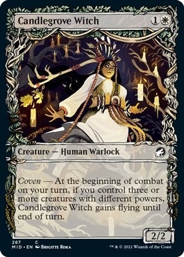 Image for Candlegrove Witch (Showcase) (287) [Innistrad: Midnight Hunt]
