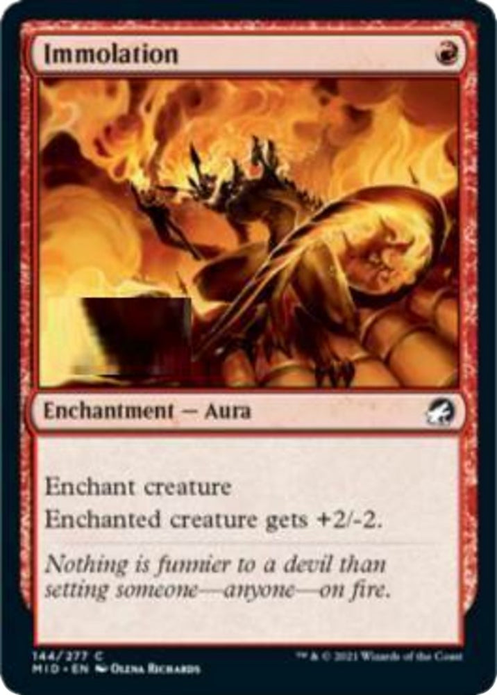 Image for Immolation (144) [Innistrad: Midnight Hunt]