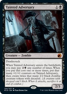 Image for Tainted Adversary (124) [Innistrad: Midnight Hunt]