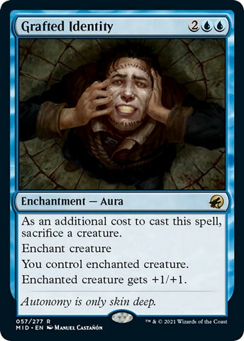 Image for Grafted Identity (57) [Innistrad: Midnight Hunt]