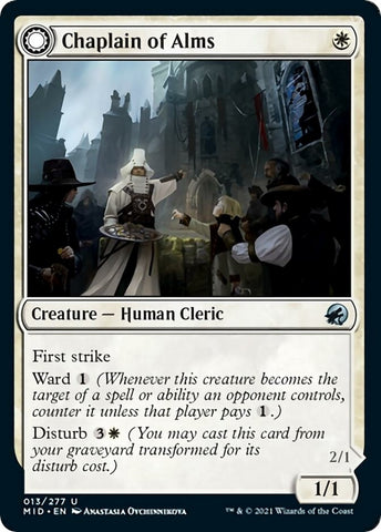 Image for Chaplain of Alms (13) [Innistrad: Midnight Hunt]