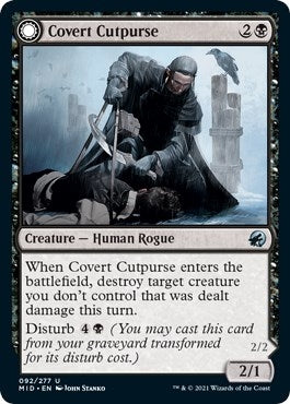 Image for Covert Cutpurse (92) [Innistrad: Midnight Hunt]