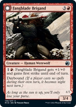 Image for Fangblade Brigand (139) [Innistrad: Midnight Hunt]