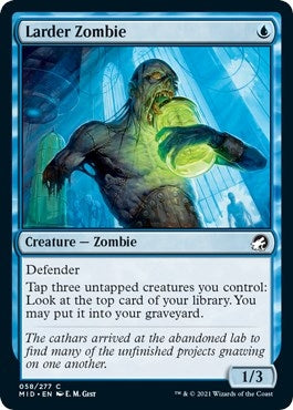 Image for Larder Zombie (58) [Innistrad: Midnight Hunt]