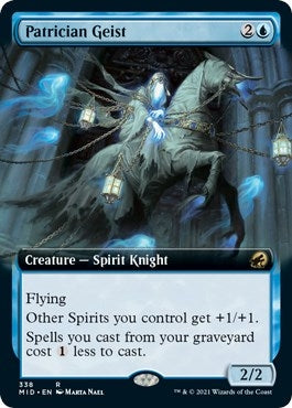 Image for Patrician Geist (Extended Art) (338) [Innistrad: Midnight Hunt]