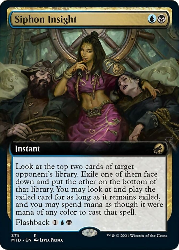 Image for Siphon Insight (Extended Art) (375) [Innistrad: Midnight Hunt]